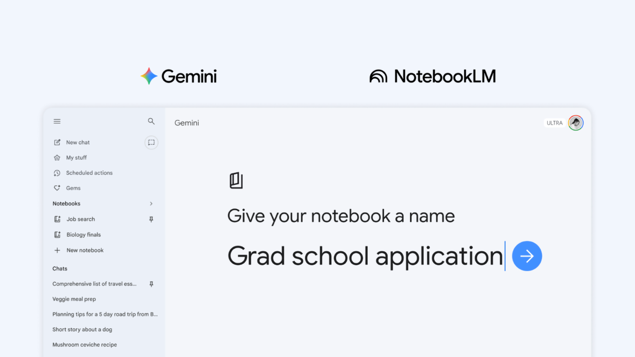 دليل NotebookLM بالعربية مع Gemini Notebooks: ورشة أبحاث ذكية للكتاب والمسوّقين (مجاناً)