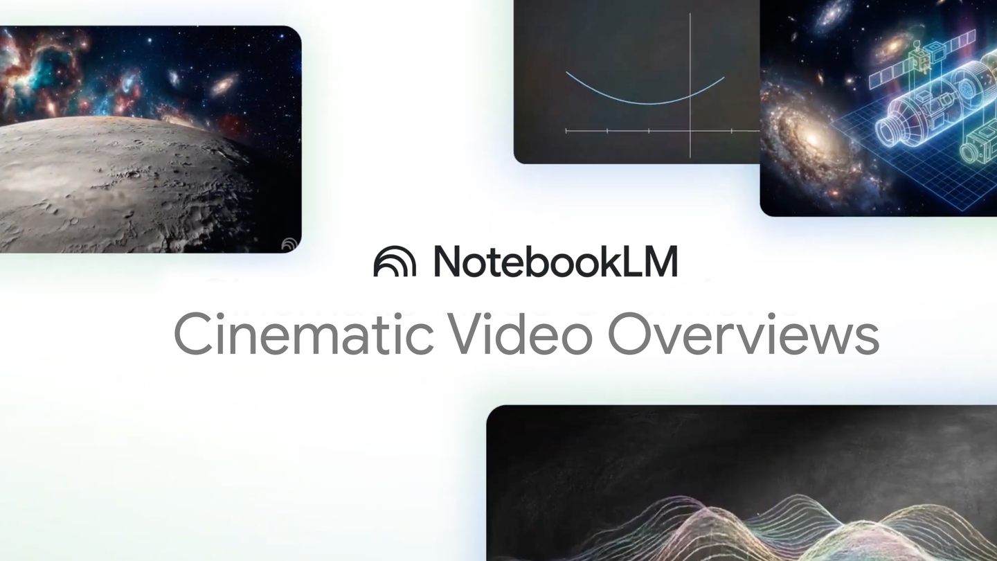 الملخصات السينمائية بالفيديو في Gemini Notebook