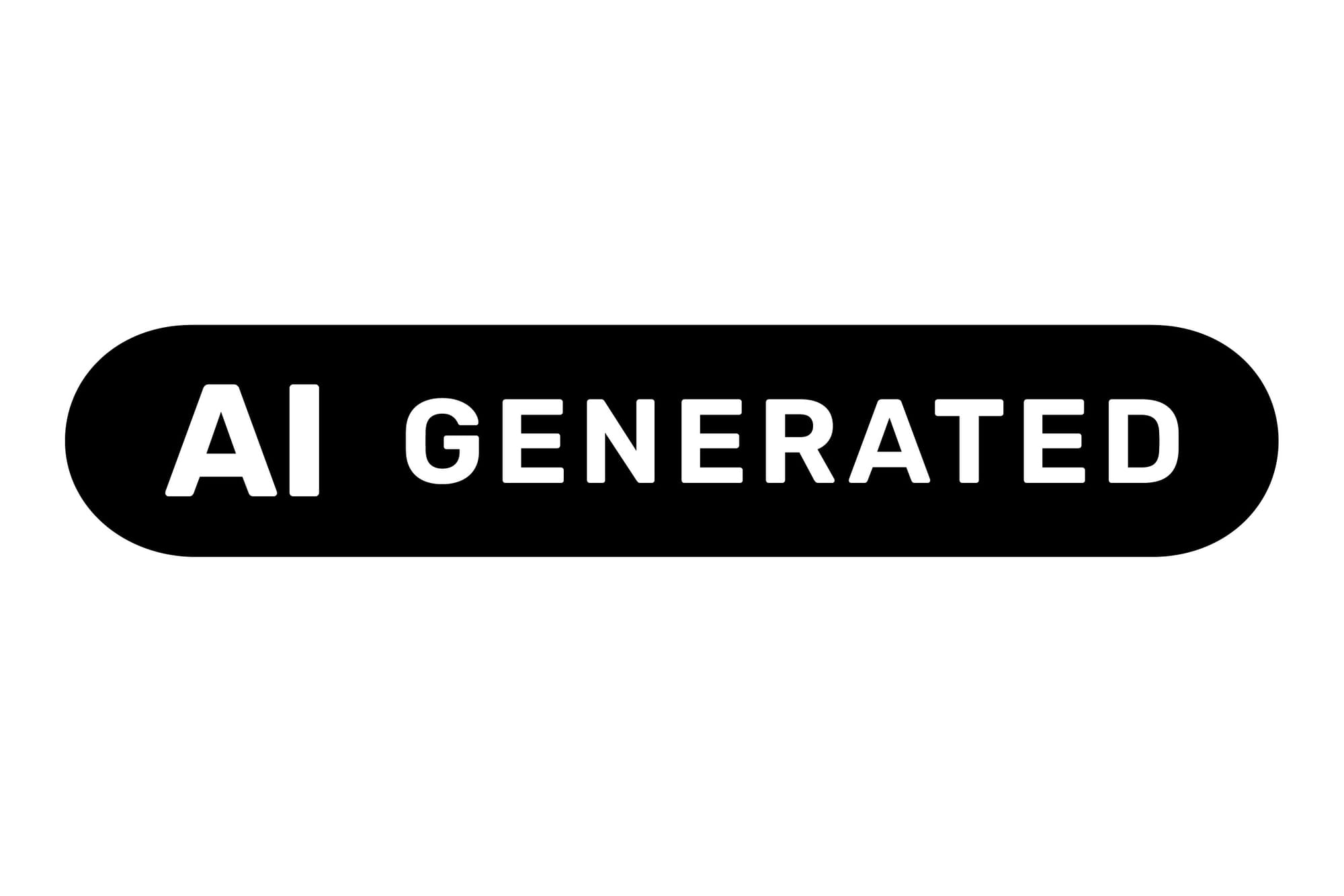 Official EU icon for AI GENERATED content labeling