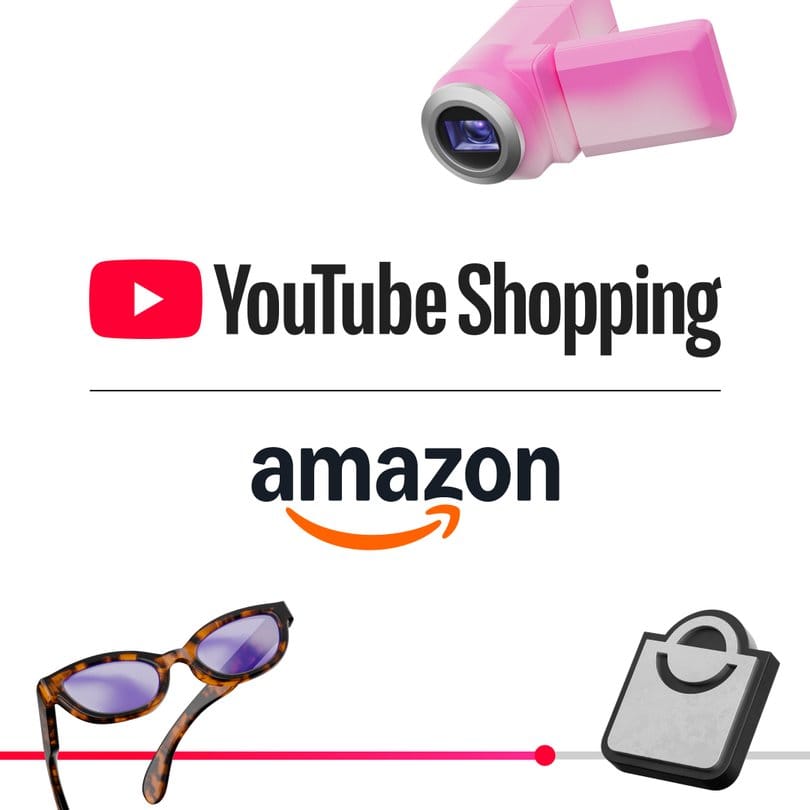 Official YouTube announcement of Amazon product tagging in YouTube Shopping