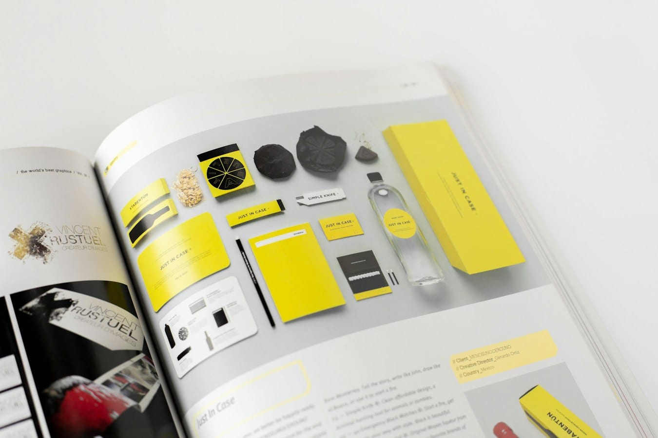 Designer laying out brand banner modules on screen