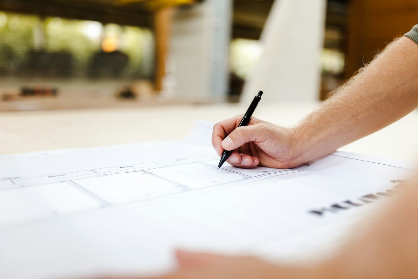 Content services contract clauses on a work desk