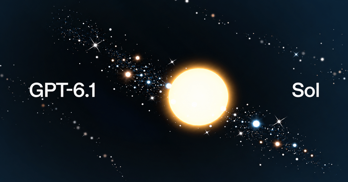 GPT-6.1 Sol official model page