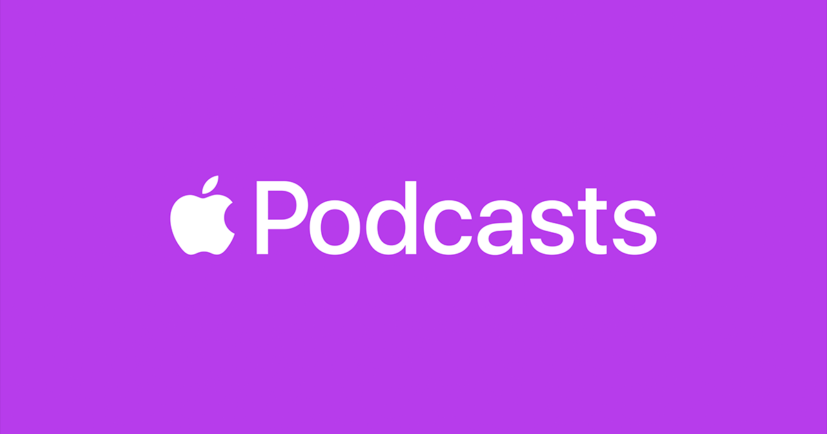 Apple Podcasts official marketing image