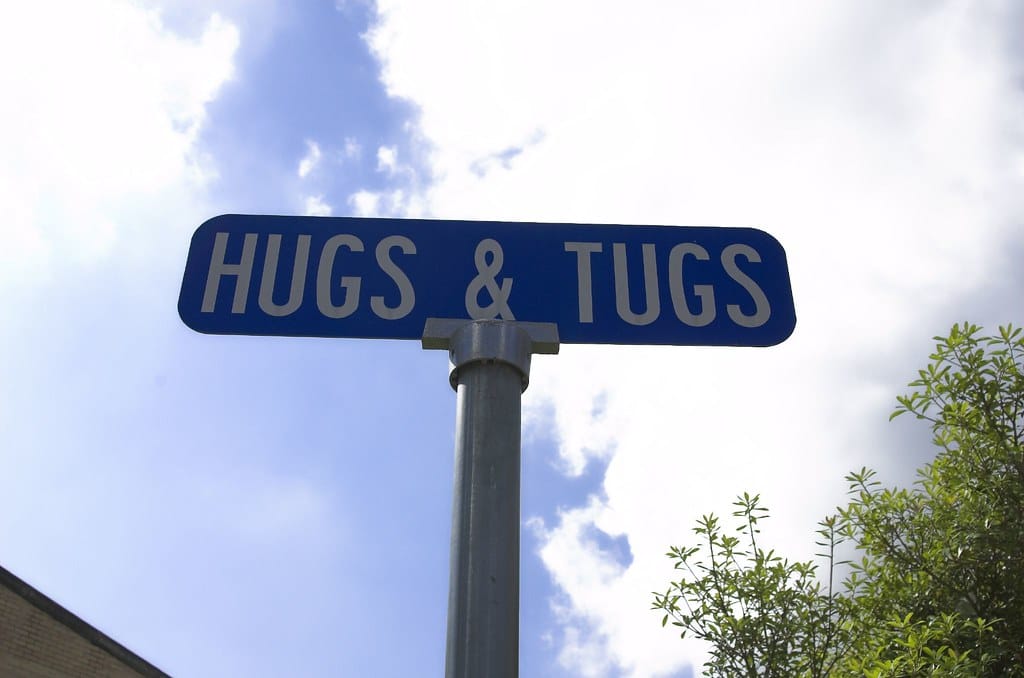 Signposts guiding a visitor to the right choice