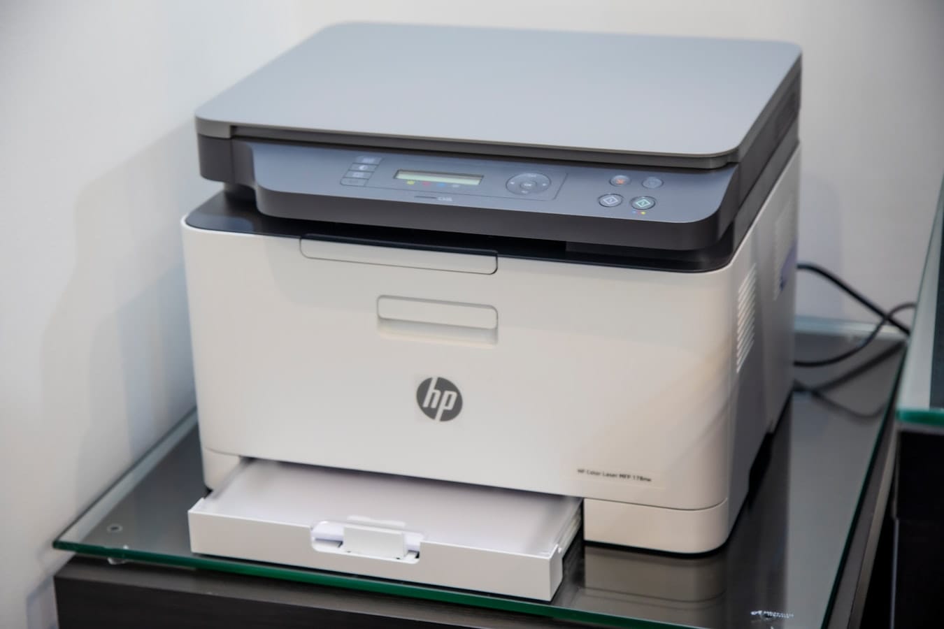 Office printer producing the finished manual PDF