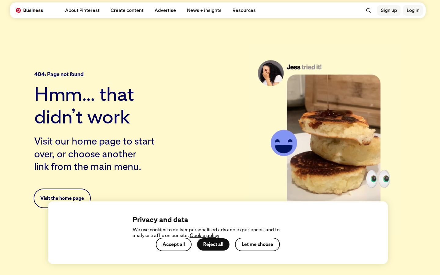 Pinterest Performance+ product page for advertisers