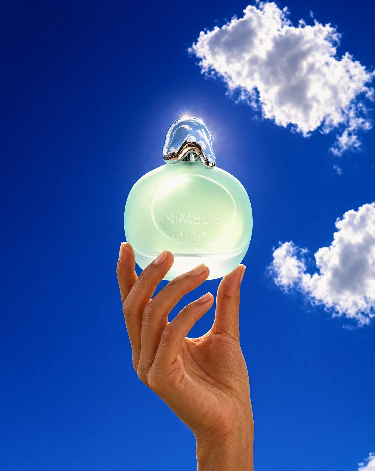 The perfume bottle after a full scene rebuild with Krea 3