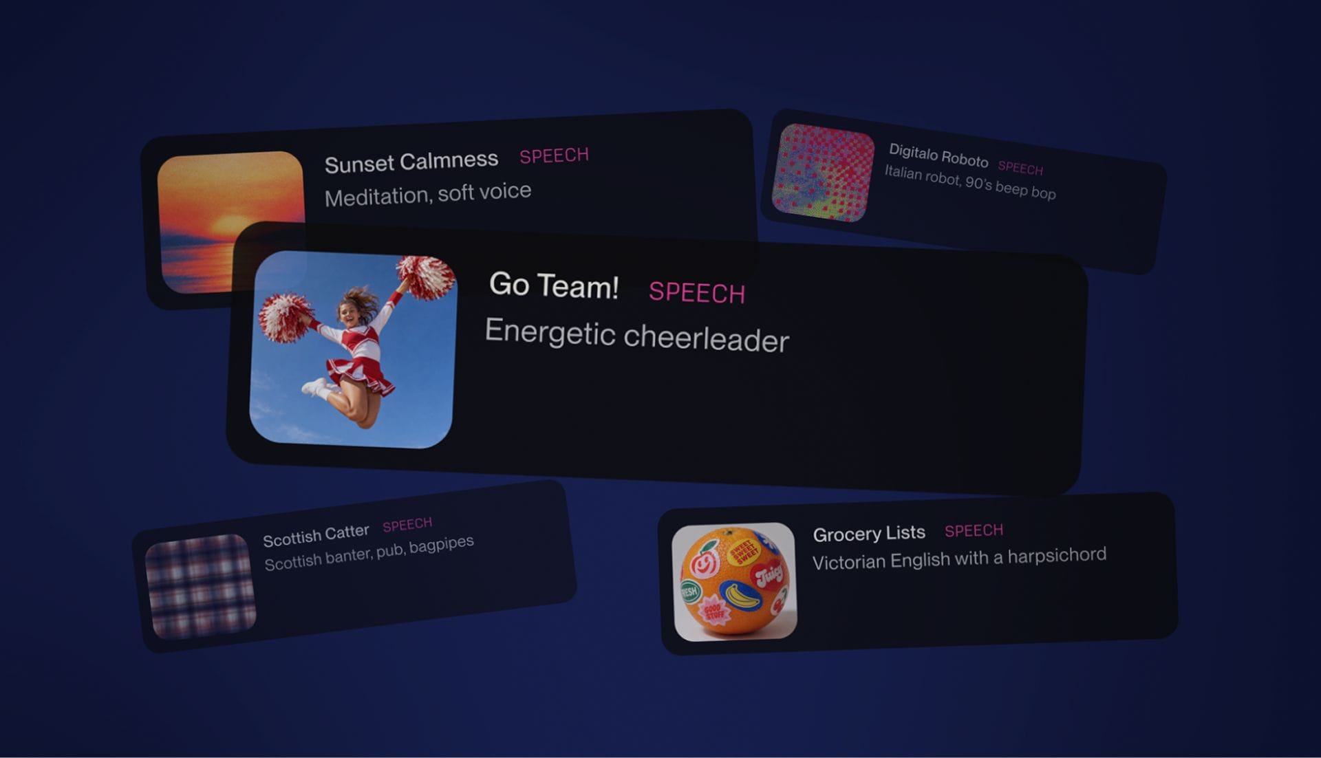 Speech beta interface in Suno for voice and music generation