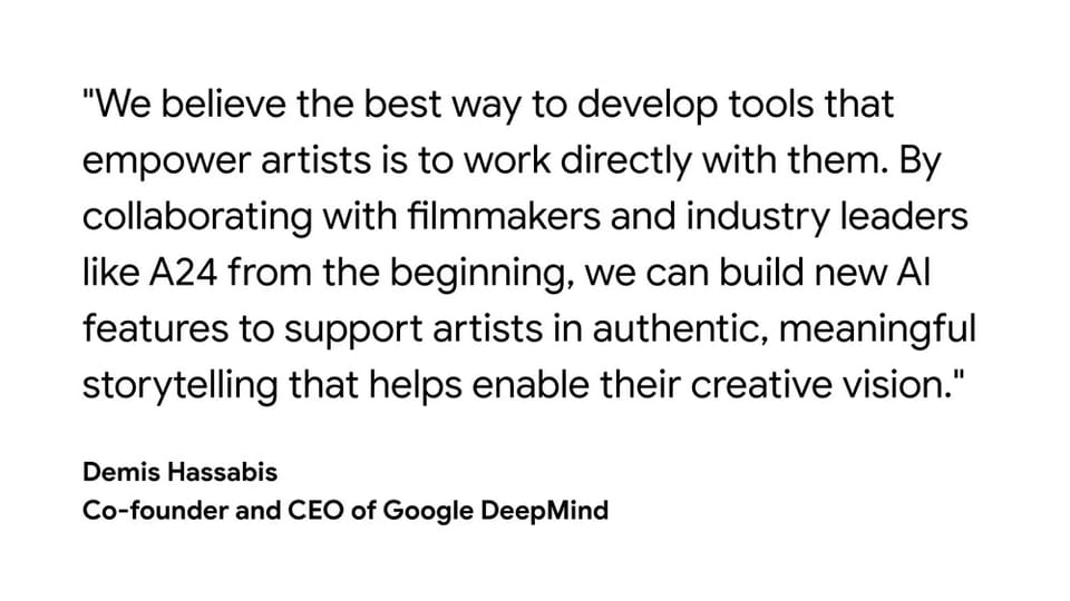 Google DeepMind and A24 Partner: AI Enters Film Production (2026)