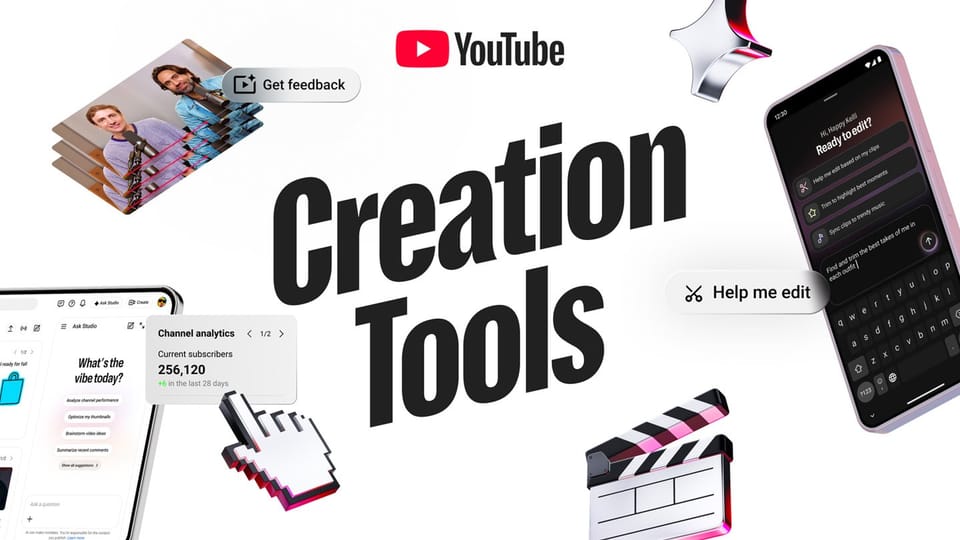 Made on YouTube 2026 creation tools announcement