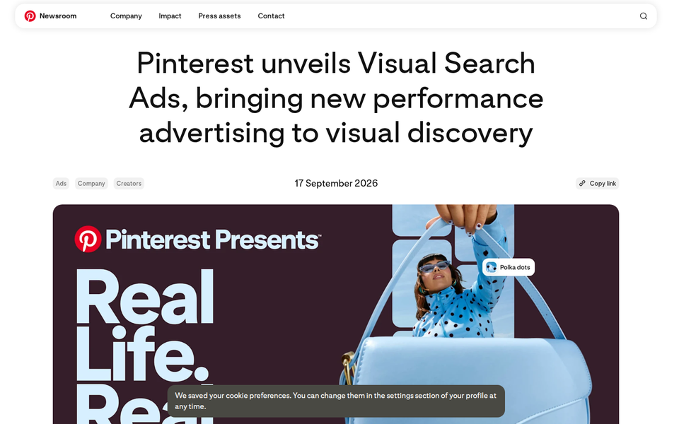 Pinterest Visual Search Ads (2026): How the New Format Works for E-commerce
