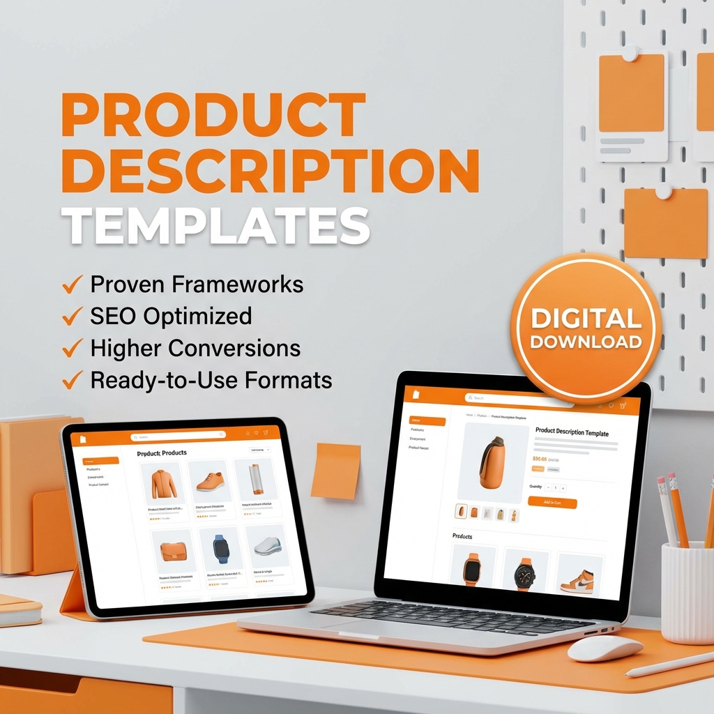 80 قالب وصف منتجات لمتاجر سلة وزد | عنوان + وصف + FAQ + Meta SEO