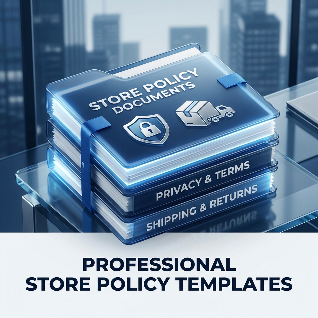 قوالب سياسات المتجر الإلكتروني | استرجاع + شحن + خصوصية | سلة وزد
